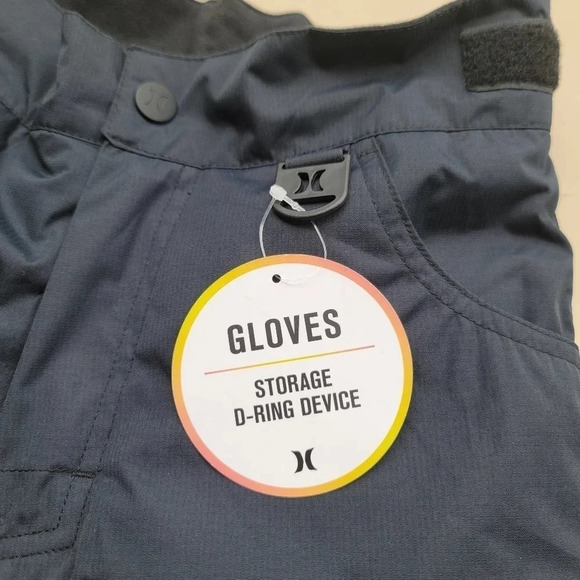 NWT Hurley Snow Ski Pants Girls Adaptive E-Z Grow Insulated Water Resistant Sz S - Picture 7 of 14